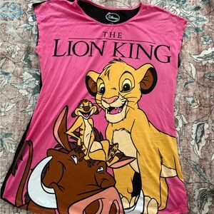 Disney Lion King Girls Night Gown L/XL